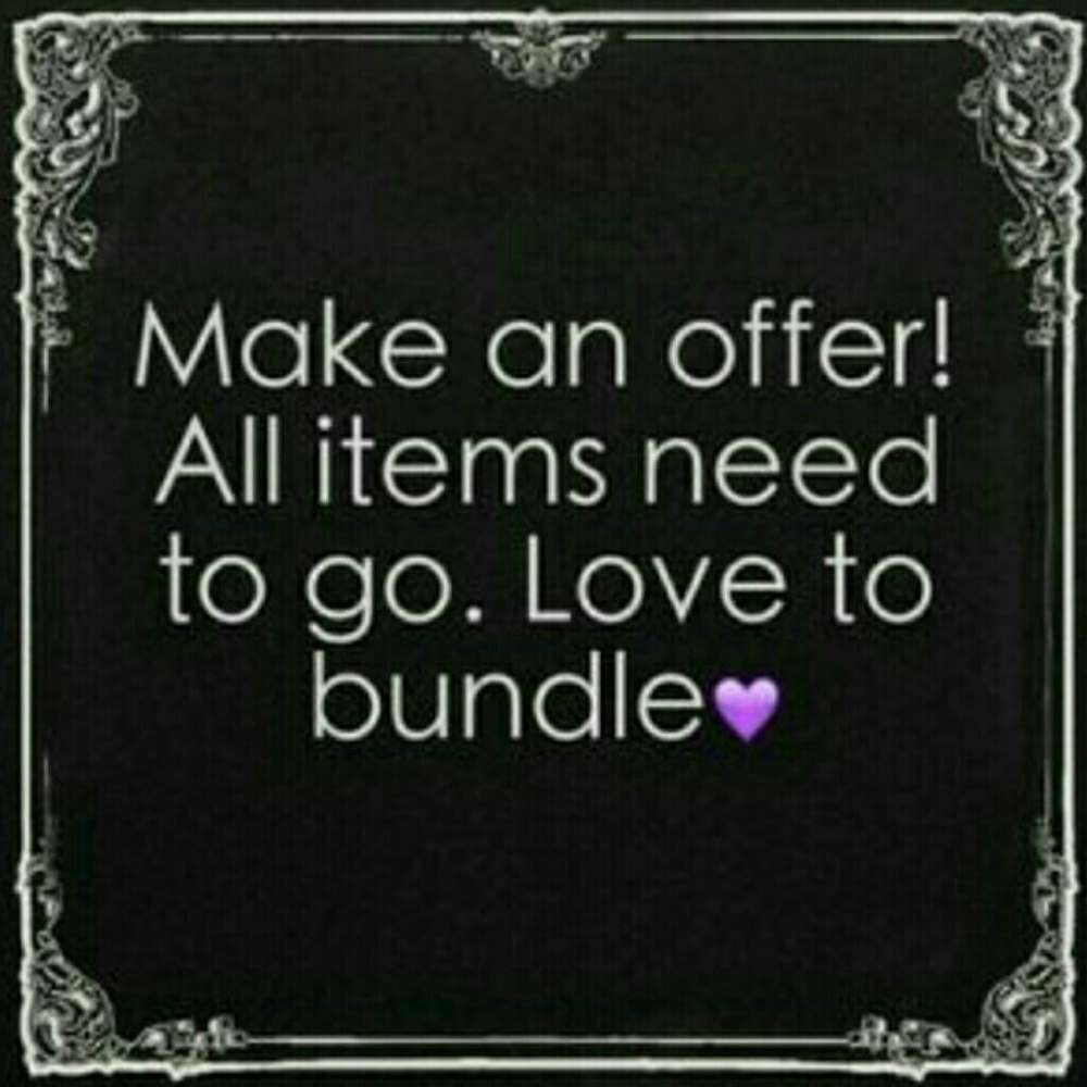 Don't be afraid to bundle and make offers! ?