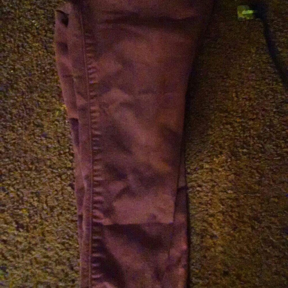 Plum/purple skinny jeans
