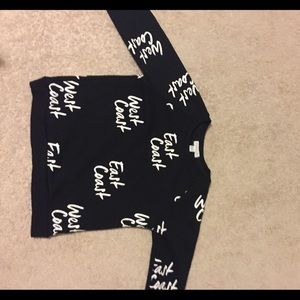 Forever 21 East Coast West Coast Sweatshirt !