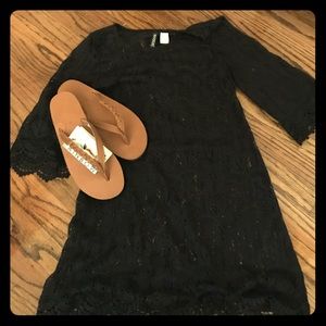 Eyelet Swin Cover Up