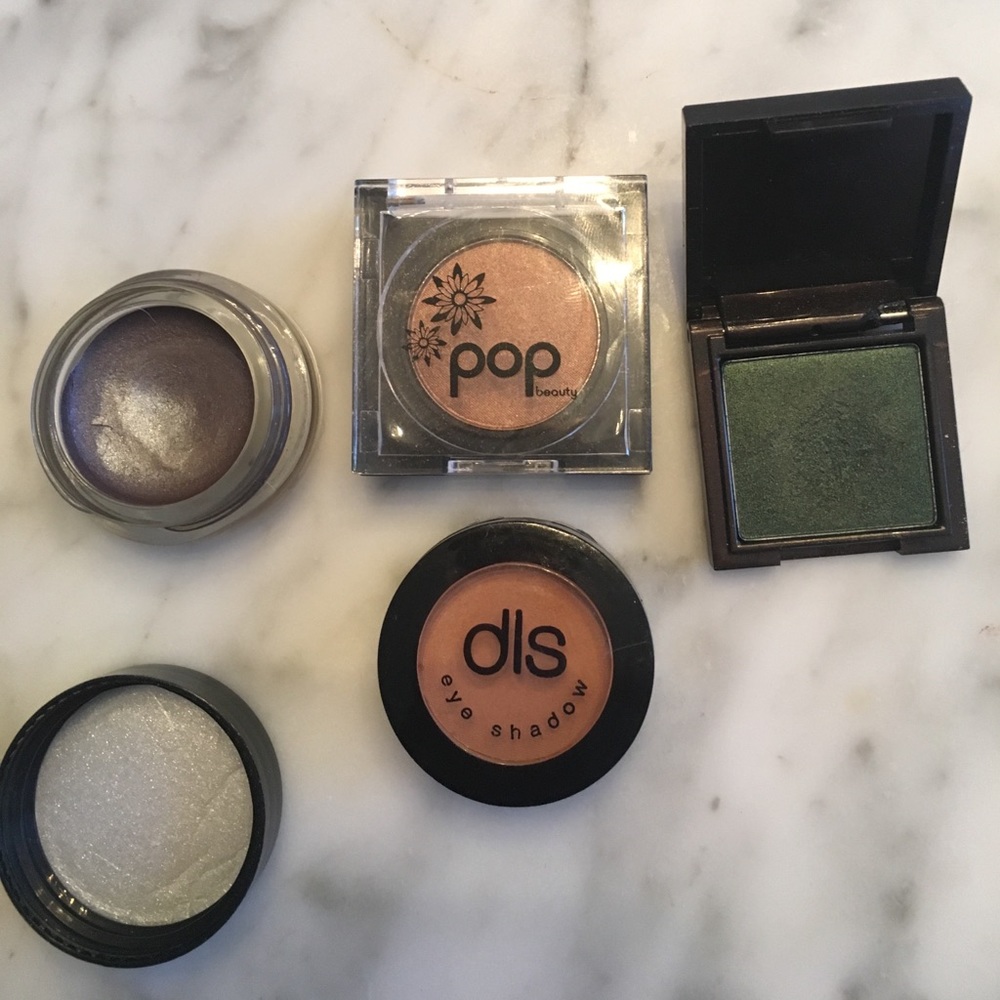 Eyeshadow Lot for Hazel Eyes Korres copper green