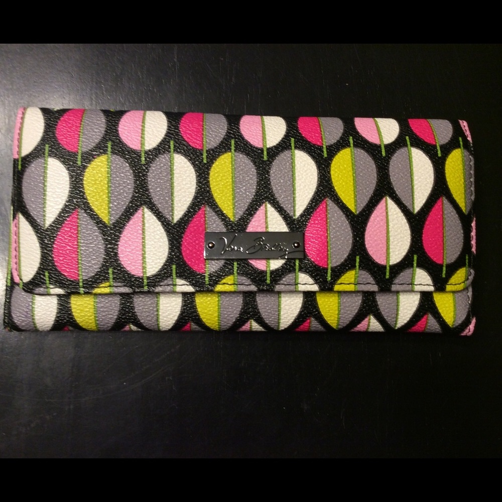Vera Bradley MOON DROPS Trifold Wallet