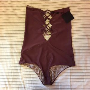 ❌SOLD❌ Acacia Swimwear Merlot Bronx