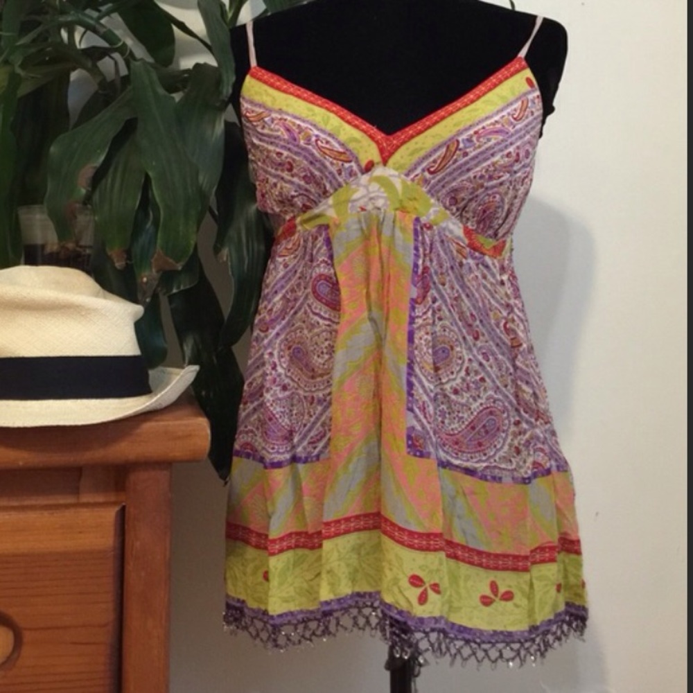 Hale Bob boho top sz M