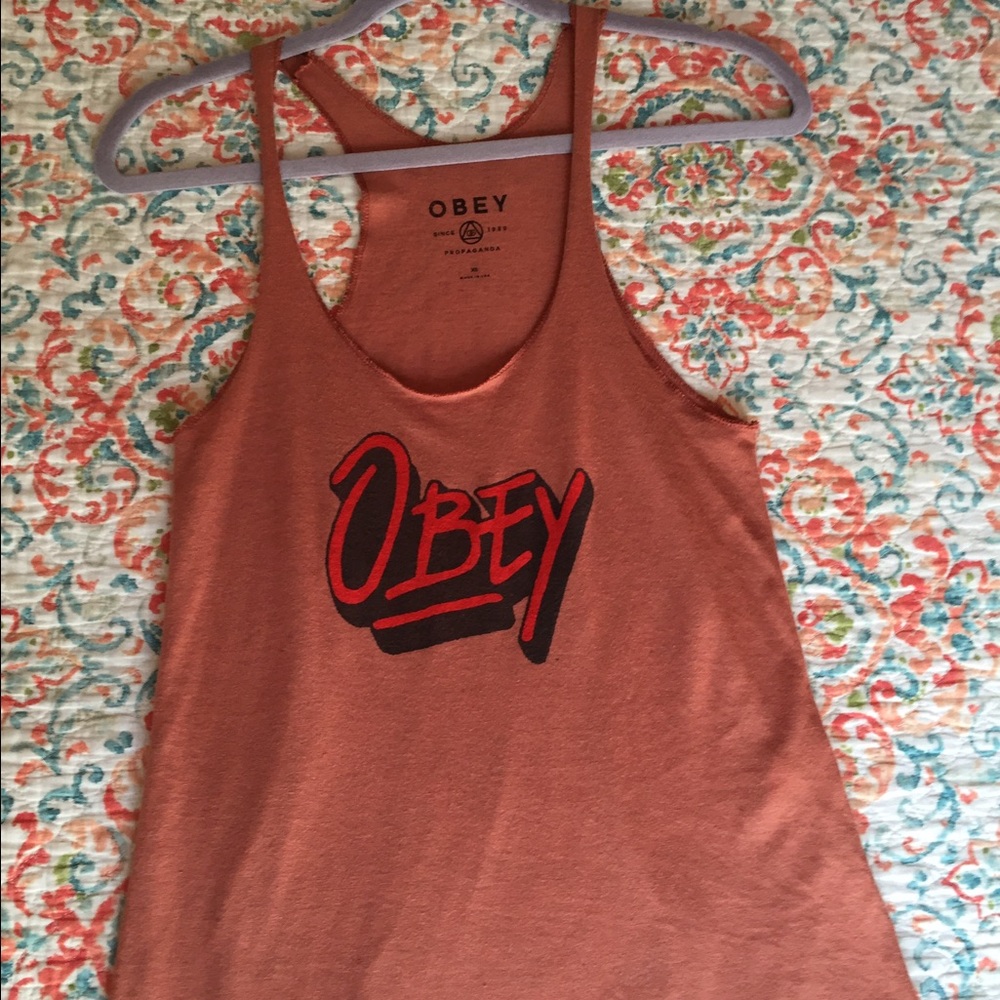 Obey tank top