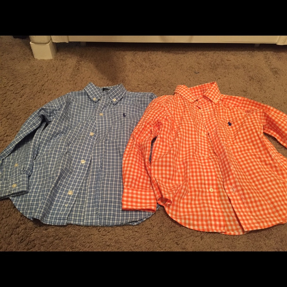 Boys Ralph Lauren dress shirts