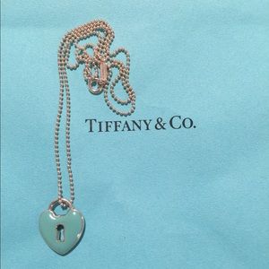 Authentic Tiffany & Co. Enamel Necklace.