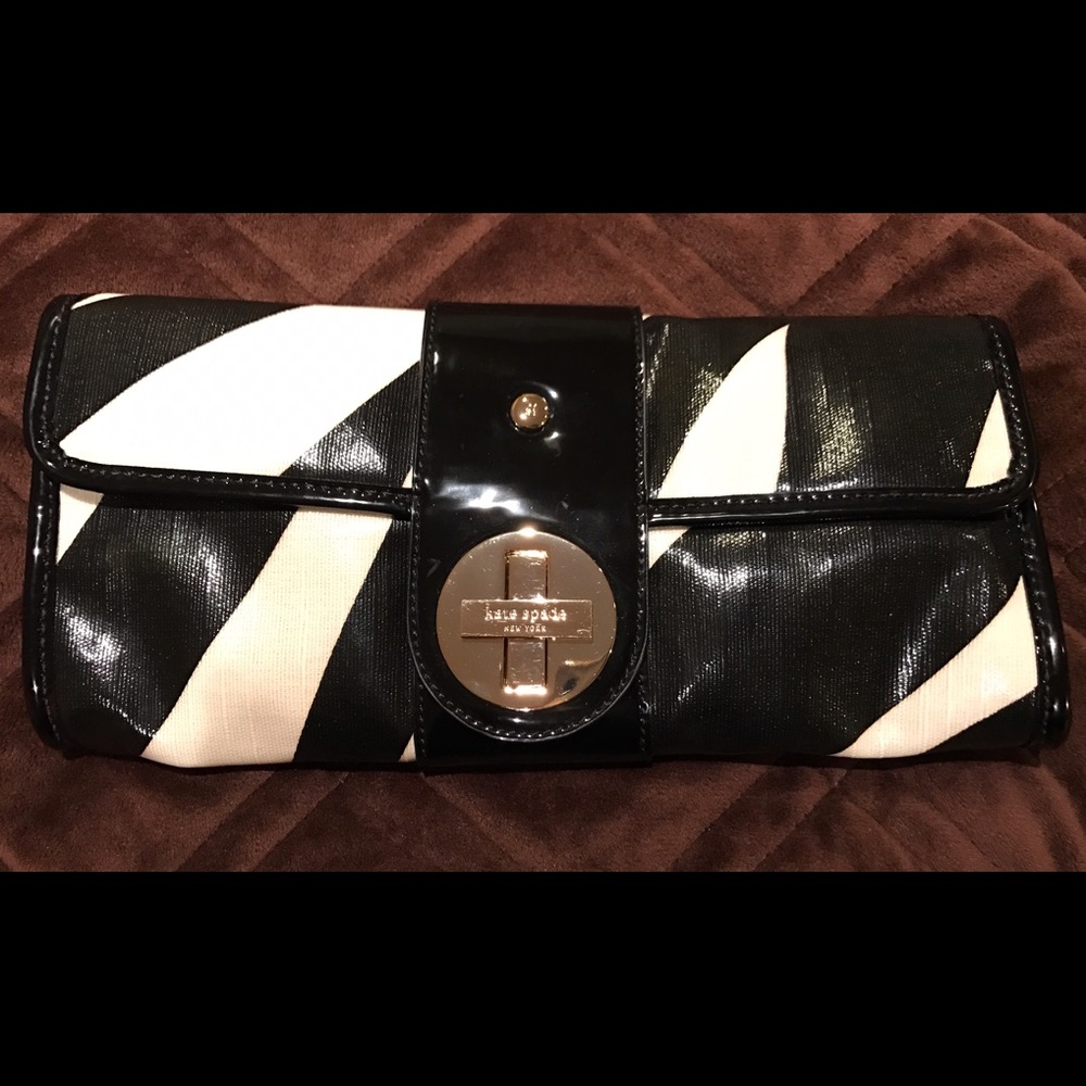 Kate Spade Black and White Purse