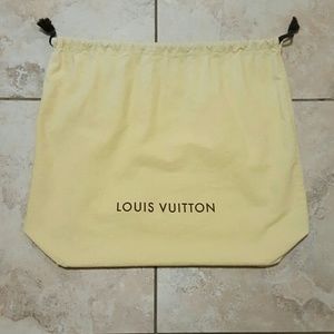 Louis Vuitton Large Drawstring Dust Bag