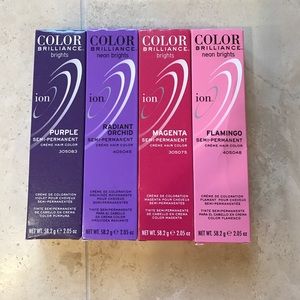 Semi permanent hair color