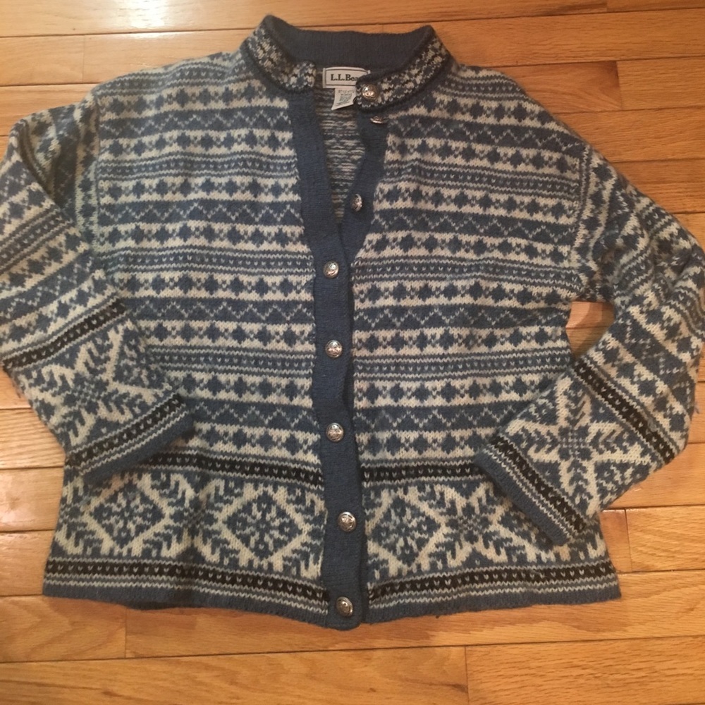 LL BEAN wool sweater