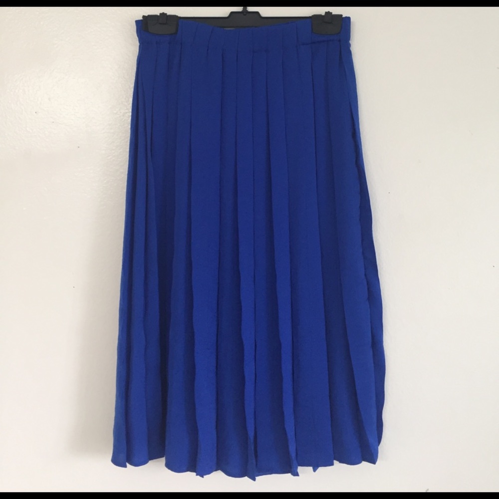 Mango Pleated Skirt