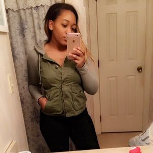 Hollister twill jacket