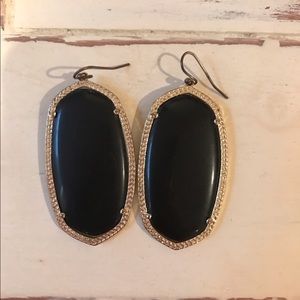 Black Kendra Scott earrings