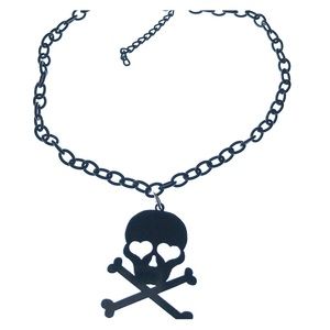 Skull Childrens necklace handmade