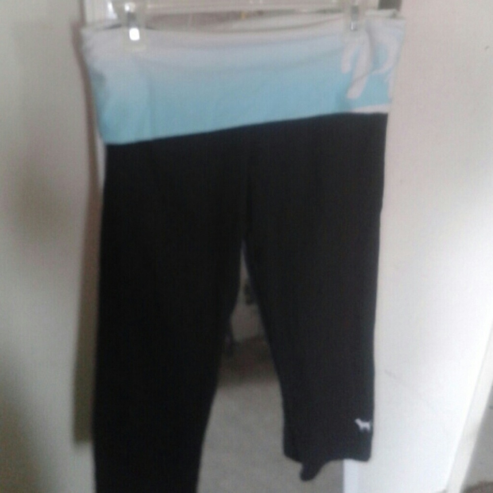PINK yoga capri