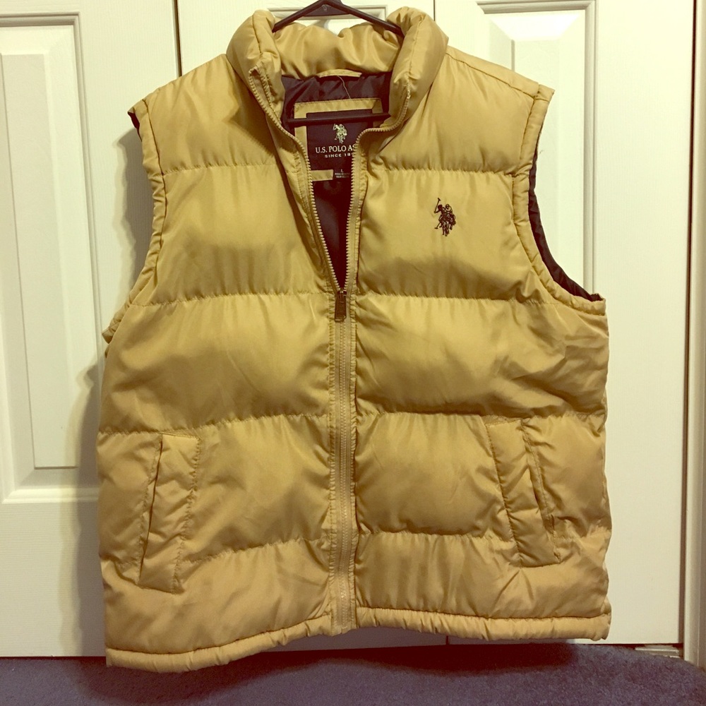 U.S. Polo Vest (Tan)