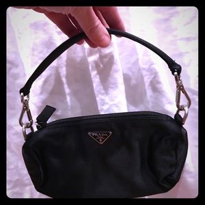 Prada Satin Bag with detachable strap