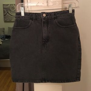 American Apparel Denim Skirt