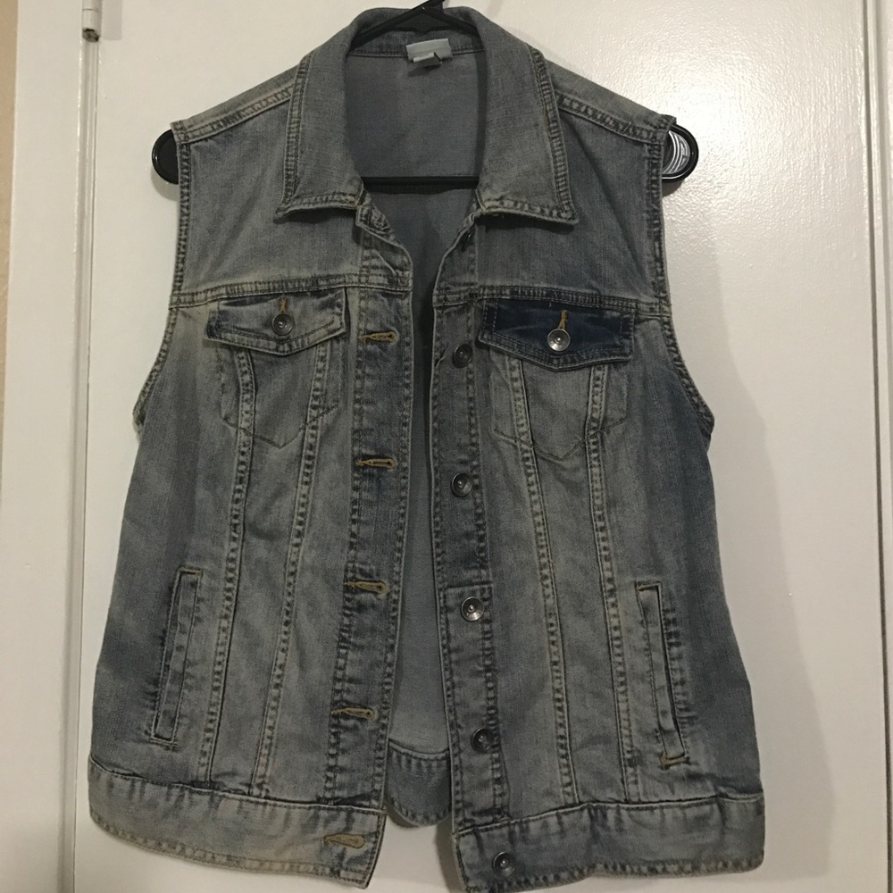 Denim vest