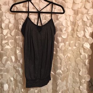 Grey Lululemon tank