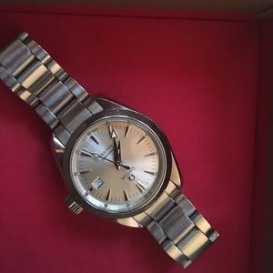 Authentic Omega stainless steel watch