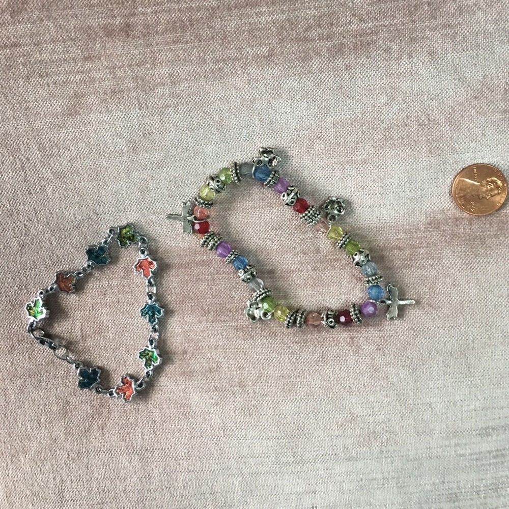 Two Colorful Bracelets