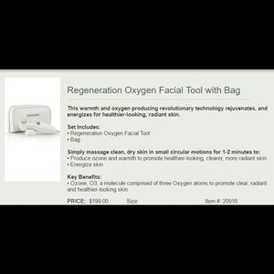 Beauticontrol Oxygen facial tool with pouch