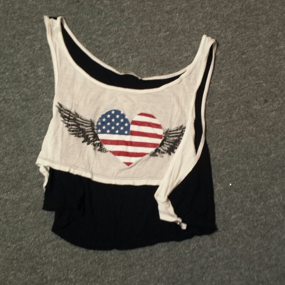 Crop top tank top
