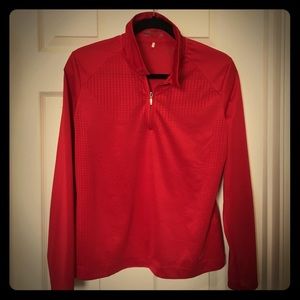 Nike golf fit dry collared pull over