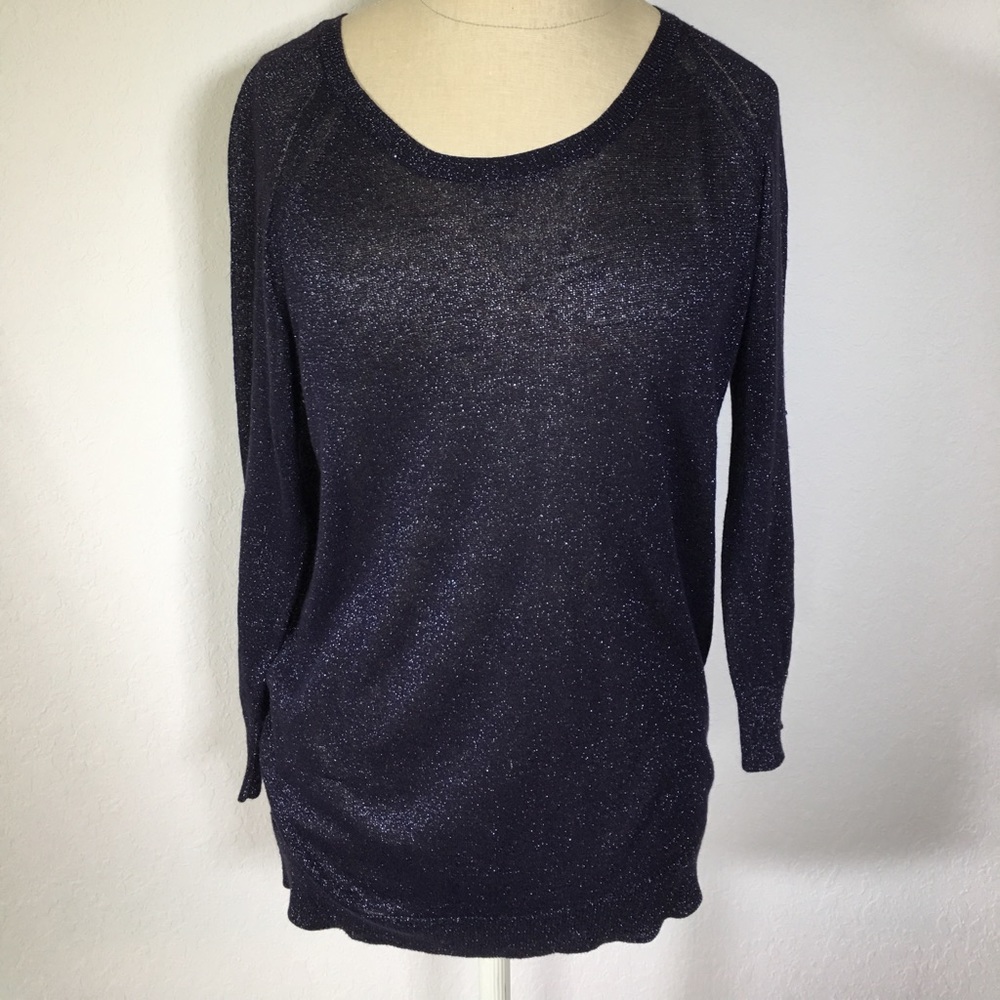 FLASH SALE 💥 GAP lightweight shimmer knit sweater