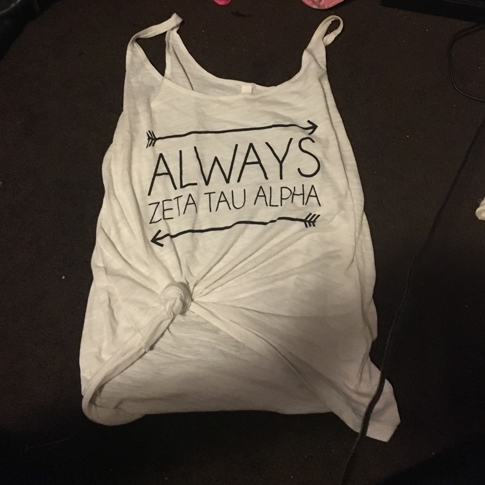 Zeta Tau Alpha Tie Tank