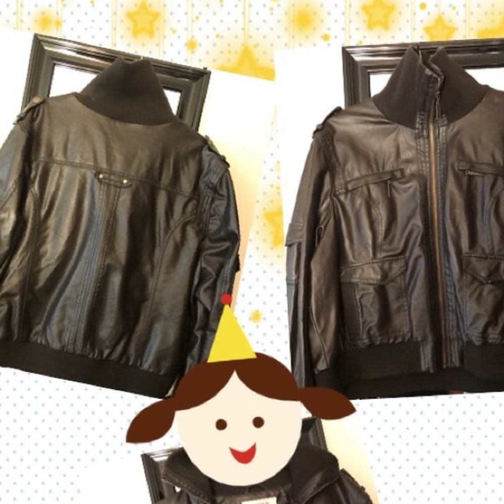 Polyurethane Bomber Jacket