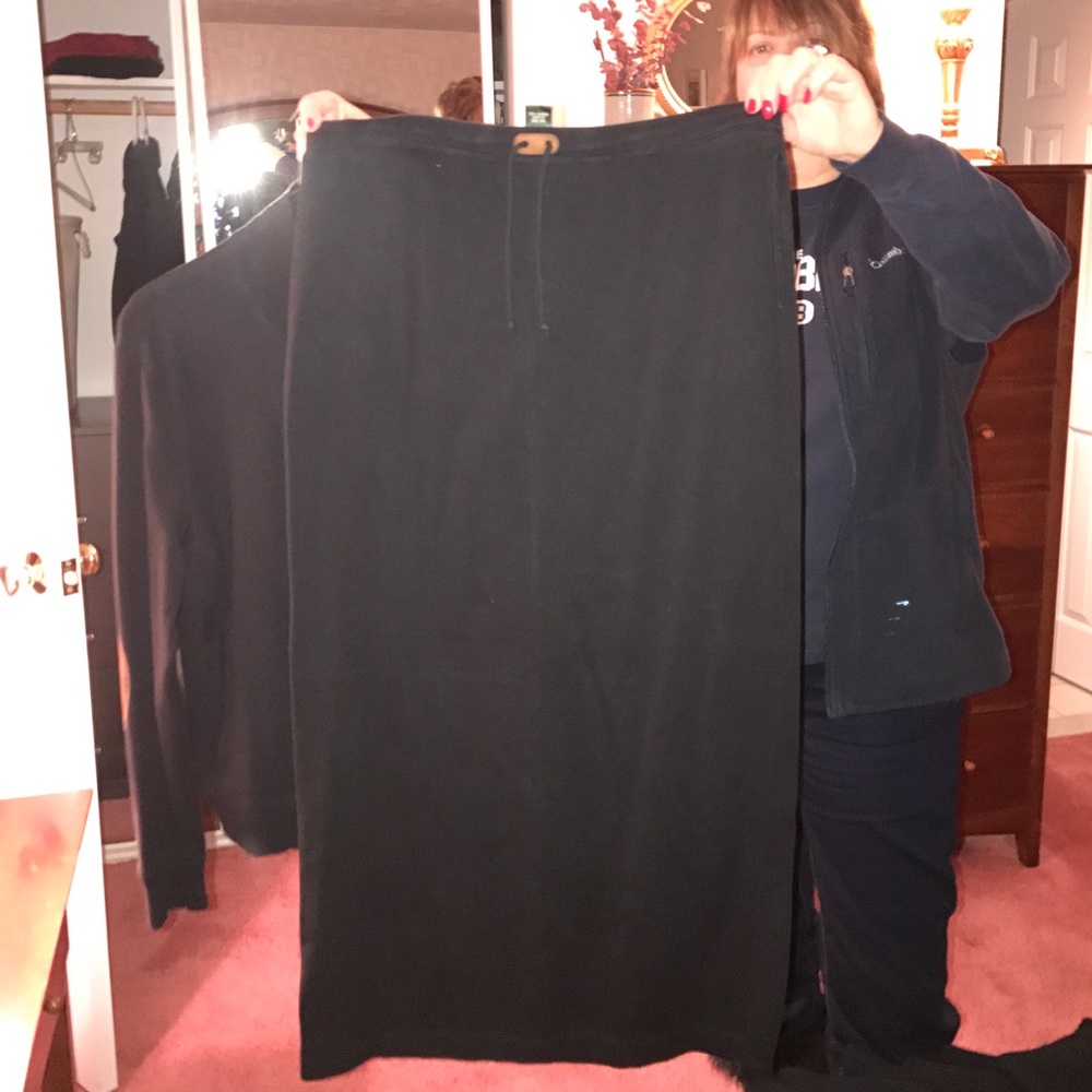 Ralph Lauren sweater and skirt