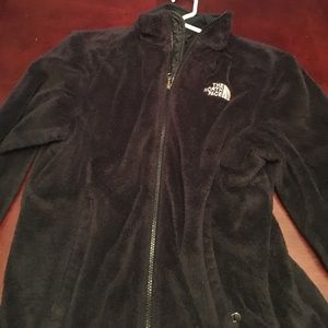 Black North Face Fleece Jacket