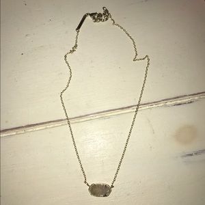 White Kendra Scott necklace