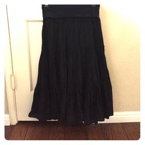 Black Maxi Skirt