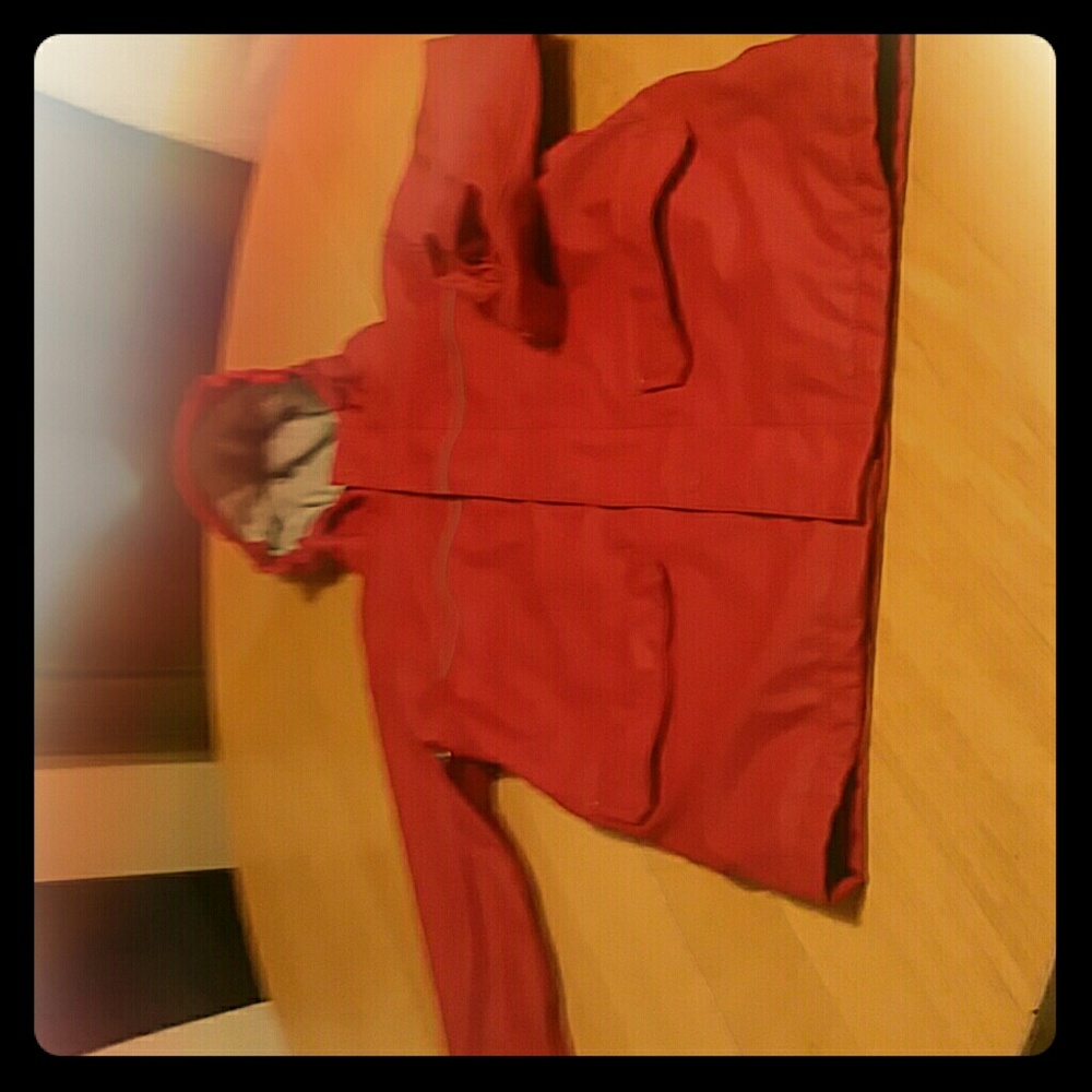Boy's Lands End raincoat