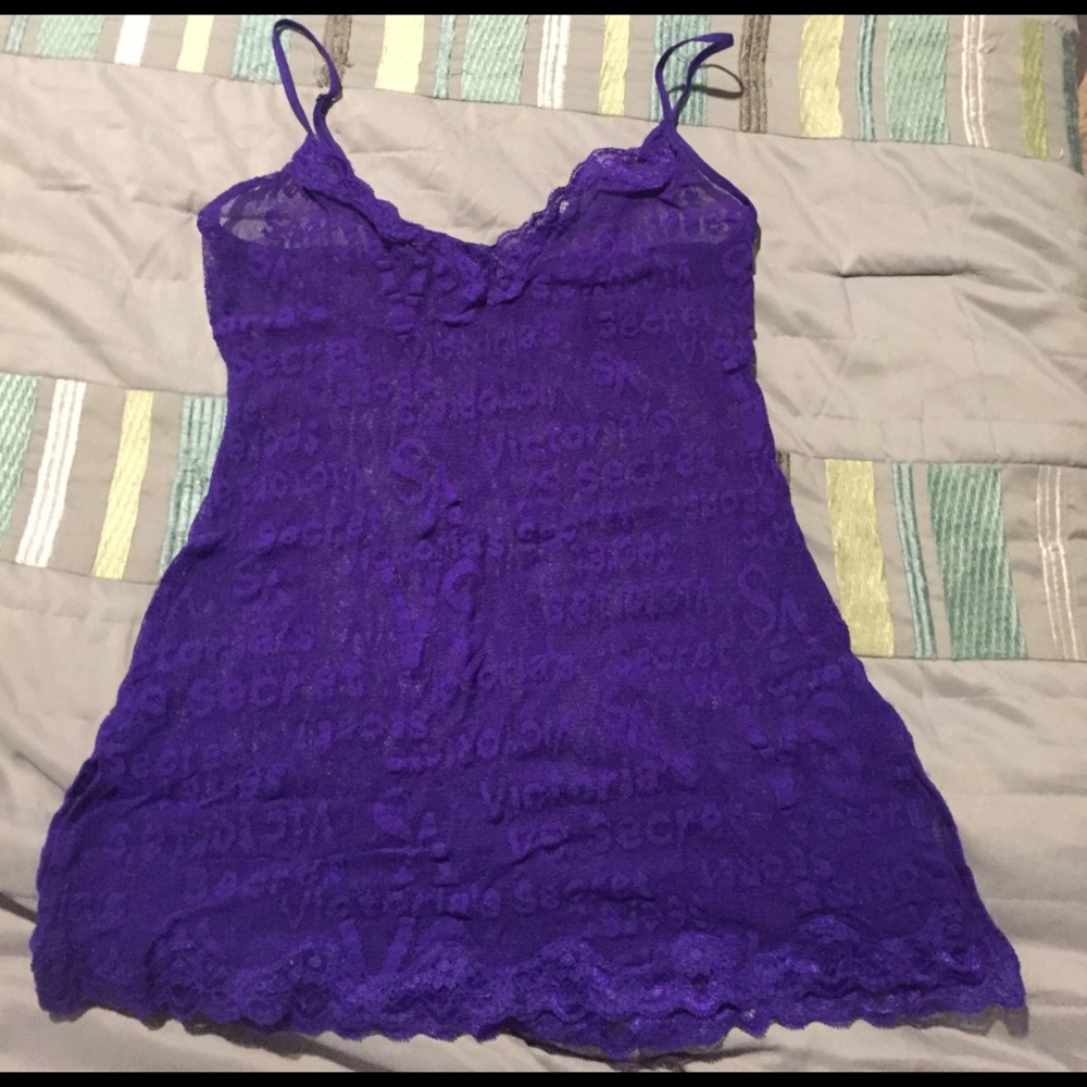 Victoria's Secret Sheer-lace Slip