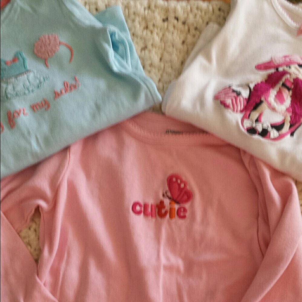 5 long sleeve girls shirts