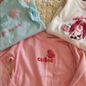 5 long sleeve girls shirts
