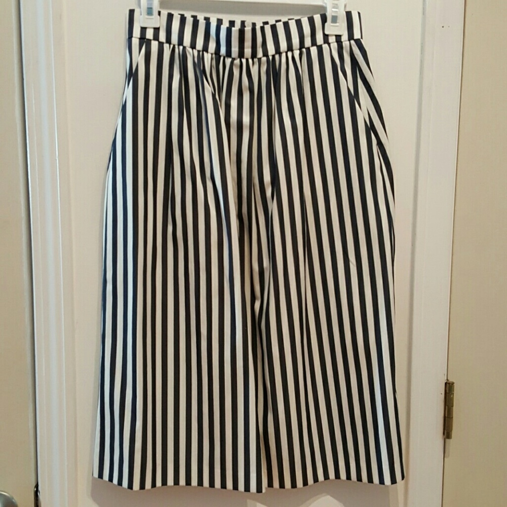 Zara striped skirt