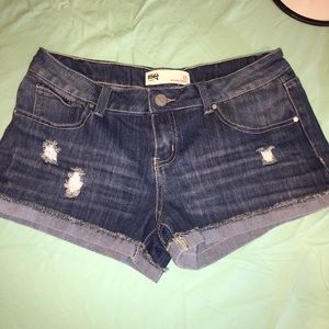 denim shorts-Tillys