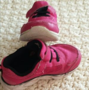 Pink sneakers