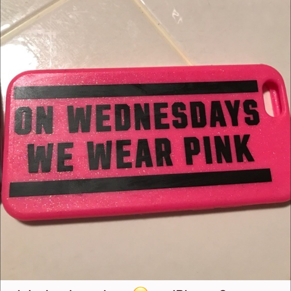 Pink iPhone case
