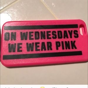 Pink iPhone case