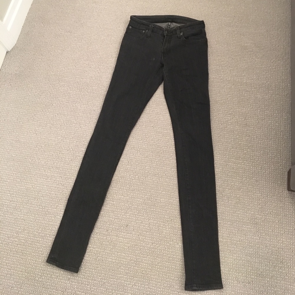 Helmut Lang black skinny jeans