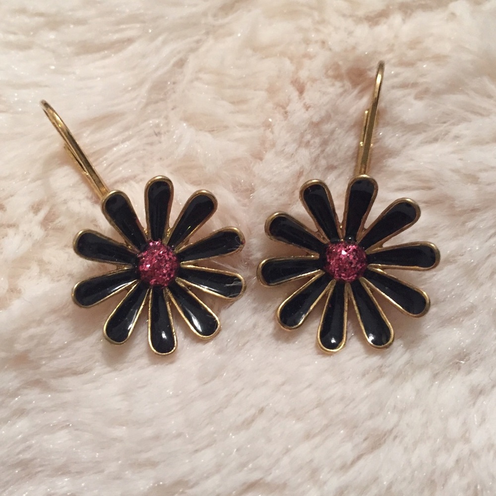 Betsey Johnson Daisy Earrings