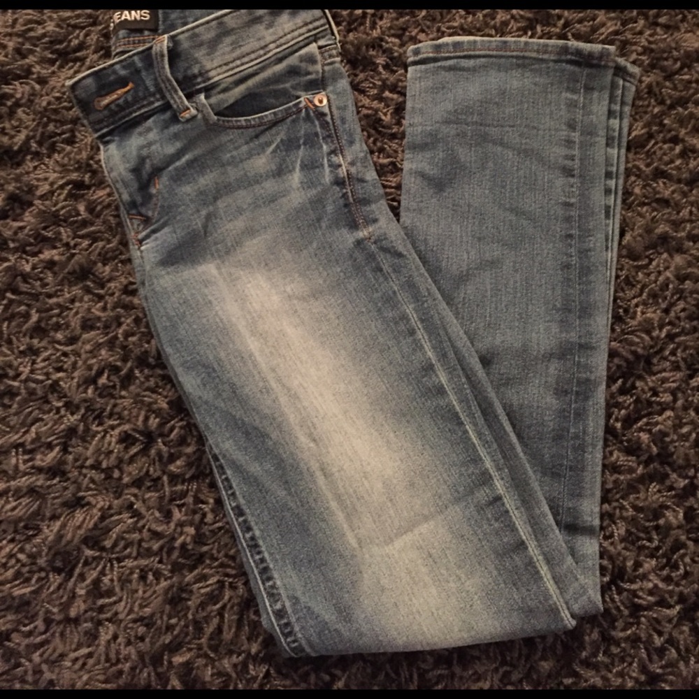 Express cropped skinny jeans