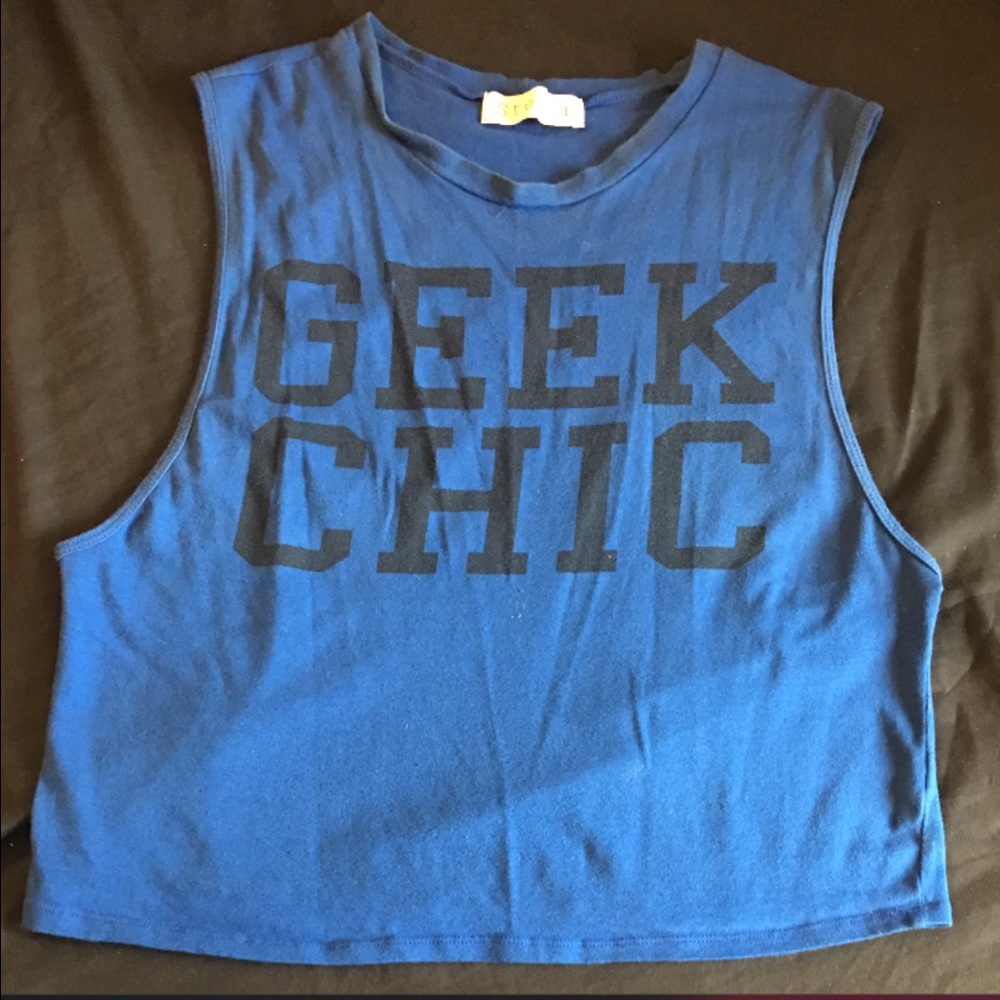 (SOLD) Geek chic tank top